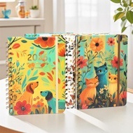 A5 NoteBook | Bullet Journal Planner Booklet 2026 | A5 SIZE | Simple Planner Book | Diary/ Diari 202