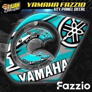 Yamaha Fazzio Key Panel Protector Sticker
