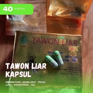 (1 kotak) obat tawon-liar- original asli sachet/kemasan kuning isi 40 kapsul