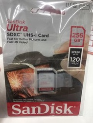 SanDisk 256GB 120mb/s Ultra SDXC Card SD卡