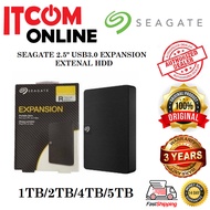 SEAGATE 2.5" USB3.0 EXPANSION 1TB/2TB/4TB/5TB EXTERNAL HDD