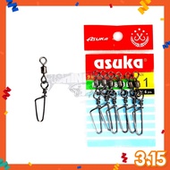 8860B ASUKA ROLLING RIBBED SWIVEL 1-3/0