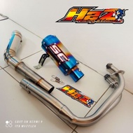 SC project full system racing exhaust ninja 250karbu ninja 250fi Z250 R25 MT25 CBR 250RR