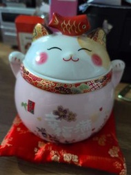 Mrs. Fields 招財貓Lucky Cat Jug
