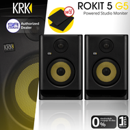 (ใช้โค้ดลดอีก10%) KRK Rokit 5 G5 Studio Monitor (คู่/Pair) ลำโพงมอนิเตอร์ 5 นิ้ว 130W แถมฟรี ฟองน้ำร