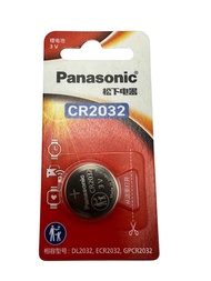 ร้านในไทย ล็อตใหม่ ของแท้ 100% ถ่านกระดุม Panasonic CR2032 ถ่าน (1ก้อน)