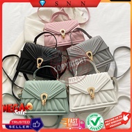 💎SNN  Minimalist Ladies Sling Gold Buckle Shoulder Hand Carry Bag BG888