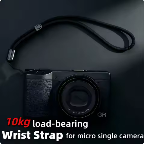 10kg Camera Wrist Strap Hanging Protective Rope for Ricoh GR2 GR3 GR3x Sony ZV1 Canon G7X Fuji Insta