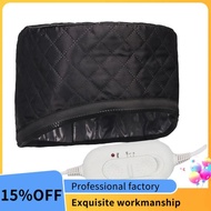 Portable 3-Level Heat Electric Thermal Hat Hair Cap for Salon Hair Care Steamer UK Plug