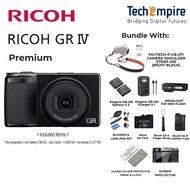 RICOH DIGITAL CAMERA GRIV GR4 GR IV / HDF / MONOCHROME PREMIUM COMPACT CAMERA 1 YEAR WARRANTY