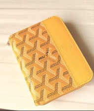 Goyard Matignon PM Zip Around Wallet – Yellow