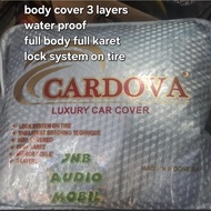 Car cover cardova car body cover/ 100% waterproof 3 layers of baic bj40 car