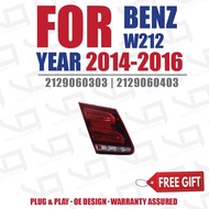 (VALITY)MERCEDES BENZ W212 E250 FACELIFT REFLECTOR TAIL LAMP