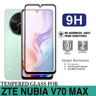 Tempered Glass ZTE NUBIA V70 MAX Anti-Scratch Premium Black List Glass