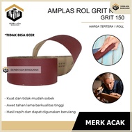 SAB SANDPAPER ROLL GRIT 150 IRON SANDPAPER/ 50 METER LONG SANDPAPER ROLL