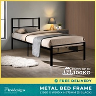 Affortable Price Metal Single Bed Frame Budget Bed Flexidesignx GINA