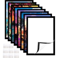Diamond Art Frame 12x16 Inch 8 Pack- 30x40 cm Painting Suitable for 10x14inch Picture Diamond Frames