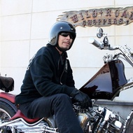 หมวกกันน็อคขนาดเล็ก TT & CO 500TX อนุกรมหมวกกันน็อคมอเตอร์ไซค์เปิดหน้าขนาดเล็กหมวกกันน็อคทรงย้อนยุคส