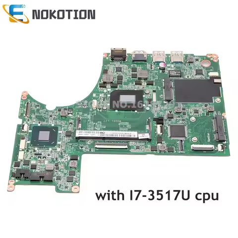 11S90000733 DA0LZ7MB8E0 Mainboard For Lenovo Ideapad U310 laptop motherboard HM76 DDR3 SR0N6 I7-3517
