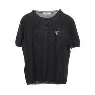 【二手】Prada PRADA 針織 Logo 短袖 P2401L 絲棉短袖針織女裝