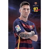 POSTER STOP ONLINE FC Barcelona - Sports Poster/Print (Lionel Messi/Tattoo) (Size 24" x 36") (Poster