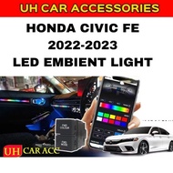 HONDA CIVIC FE 2022-2024 LED AMBIENT LIGHT LIGHTS LAMP