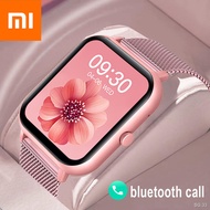 Xiaomi Call Smart Watch Women Custom Dial Smartwatch For Android IOS Waterproof Bluetooth Music Watches Touch Bracelet C