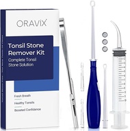 ORAVIX Tonsil Stone Remover - Tonsil Stone Removal Kit - Tonsillolith Remover Tool - Tonsil Cleaner 