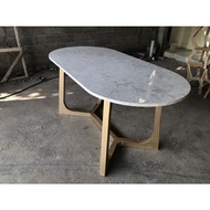140cm Marble Dining Table