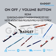 RED S2/4X/5A/5+/6/6A/7/7A/8/8A/9/9A/9C/9T/10C/ NOTE 4/5/5A/7/8/8 PRO/9S/9 PRO ON OFF / VOLUME BUTTON