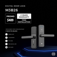 M3B26 DIGITAL DOOR LOCK (FREE INSTALLATION)