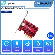 Tp-Link TX401 10 Gigabit PCle Network Adapter - 1.5m CAT6A Ethernet Cable