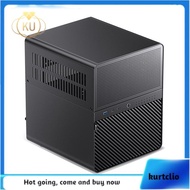 N3 NAS Mini ITX Case Dual 100mm Fans, Aluminum Chassis, Supports 8 Hard Disks, 130mm CPU Cooler, 250