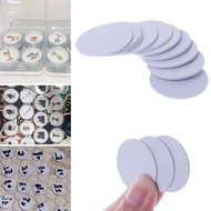 VIVI 10PCS Ntag215 NFC Tags Phone Available Adhesive Labels RFID Tag 25mm