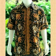 KEMEJA BATIK COTTON SILK MOTIF PISANG