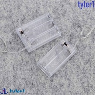 TYLER1 Battery Box Transparent 3V 4.5V  Cases for AA Battery ABS 2X 3X Battery Holder
