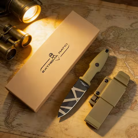 EXTREMA RATIO- Rome model Tactical Straight knife, Emergency travel knife for Camping in the wild, C