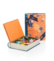 (全新未開) Venchi 千花系列巧克力書形鐵盒 (禮盒) 連紙袋