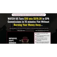[Video Course] CPA Bootcamp - Turn $10 Into $500 In 24 hrs