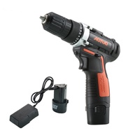 bor casan murah komplit/bor cas 2 baterai promo/bor tangan baterai/mesin bor cas 2 baterai/mesin bor baterai full set/bor mini 12 volt/Bor Obeng Bor Baterai Charger Cordless Drill Charging Bor Cordless Drill 12v / 2 Baterai