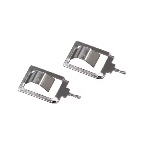 Stainless Steel CR123A 17350 THM Leaf Spring Battery Contact P/N 1700