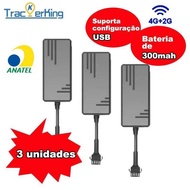 Trackerking J16 4G GPS tracker 3units Realtime Tracking Locator Dev GT06 Protocol j16 rastreador 4g