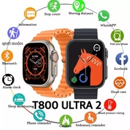 【Local Malaysia】T800 Ultra 2 Smartwatch For Unisex With Call Bluetooth LCD 1.99 Inch HD Screen