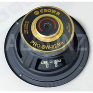 detonation duo633922821517 Crown PRO SW 825M 250Watts Dual Terminal Subwoofer Speaker