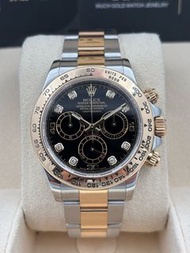 [SOLD OUT]二手 USED  ROLEX 勞力士 DAYTONA 116503G 黑色鑽石字 2018年2月 全套 FULL SET