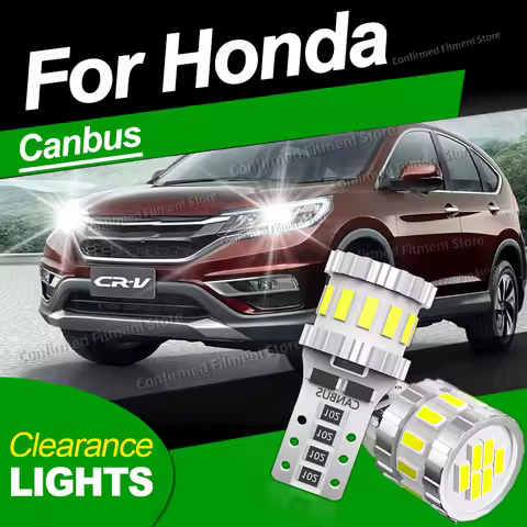 2PCS T10 Canbus Car LED Clearance Light For Honda CR-V CRV Accord Fit Jazz Civic MK 1 2 3 4 5 6 7 8 