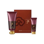Whoo (The History Of Whoo) Jinyulhyang Face Wash 2-piece Set 180ml+40ml