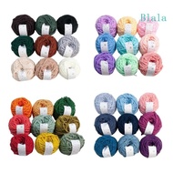 Blala 9 Colors Milk Cotton Yarn Crochet Yarn Super Soft Wool Yarn for Knitting Crochet