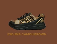 Sepatu Exduma Camou Brown