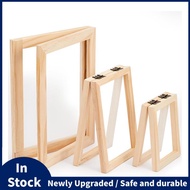3 Pieces Paper Making Wooden Paper Making Mould Papermaking Screen Kit 3 Size Frame for DIY  (A7, A6